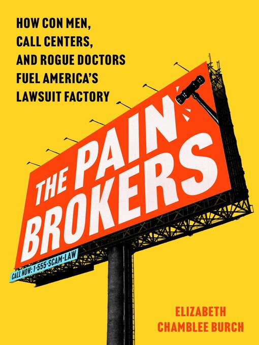 Title details for The Pain Brokers by Elizabeth Chamblee Burch - Wait list